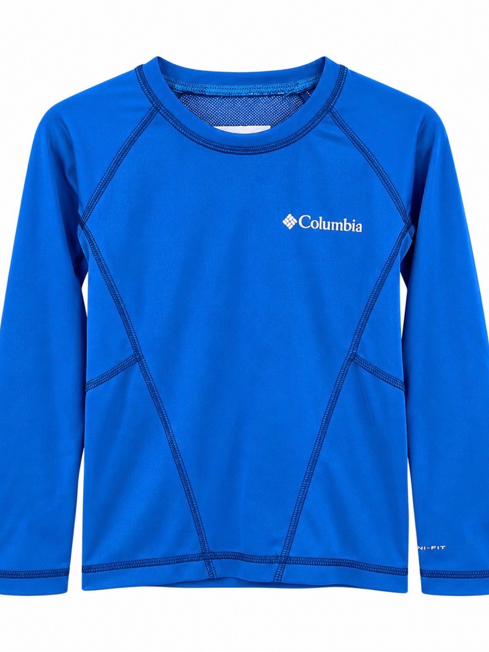 Columbia Omni-Heat Thermal Base Layer Shirt Blue XXS 4/5